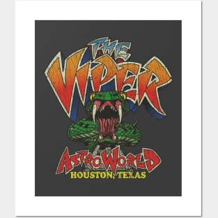 Viper Roller Coaster 1989 Posters and Art